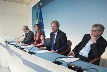 Il Consiglio dei Ministri approva il decreto su terremoto e maltempo. Per i tribunali minori proroga fino al 2020