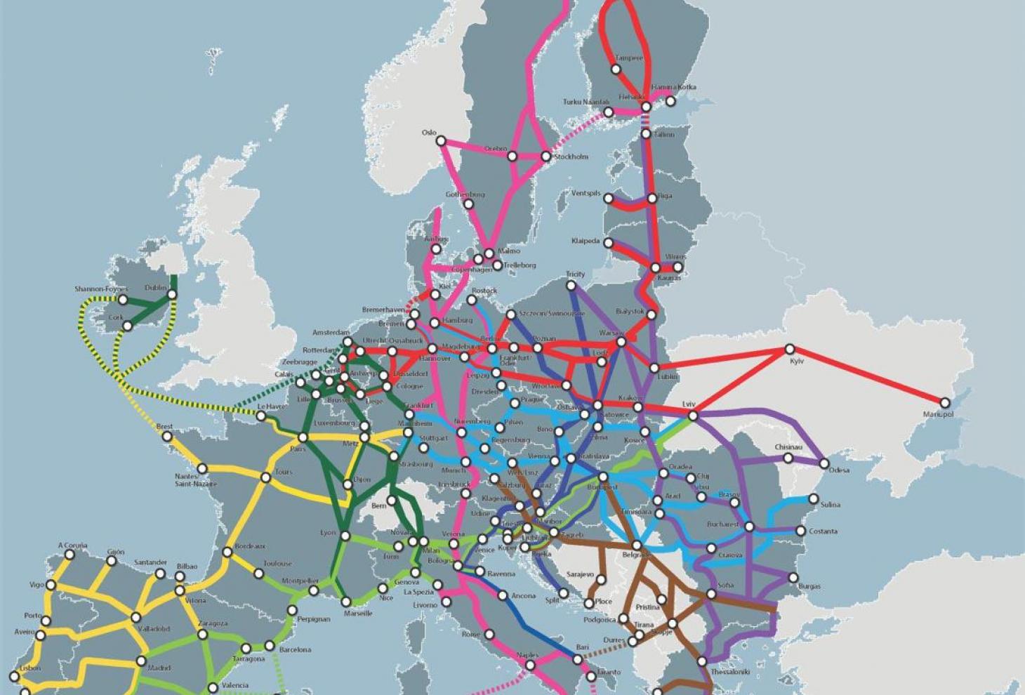 Europa: D'Annuntiis, Ufficiale la nuova rete TEN-T
