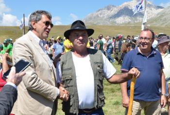 Rassegna ovini: Marsilio e Imprudente, a Campo Imperatore le ricchezze della pastorizia abruzzese