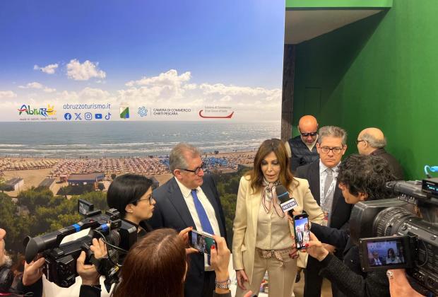 BIT di Milano: D'Amario, Abruzzo da record superati 7 mln di turisti nel 2024