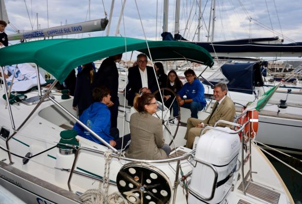 Legalità: Marsilio saluta i ragazzi dell’Istituto Nautico di Ortona che gareggeranno a Barcolana e Velexiana