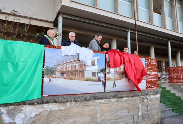 Casa di comunità: Marsilio a Casalbordino per l'avvio dei lavori nell'ex Pretura