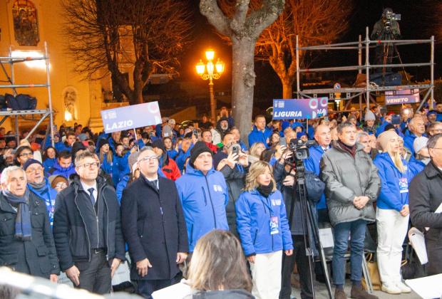 Celano, apertura del Trofeo Invernale CONI: Marsilio, dall'Abruzzo messaggio sui valori sani dello sport