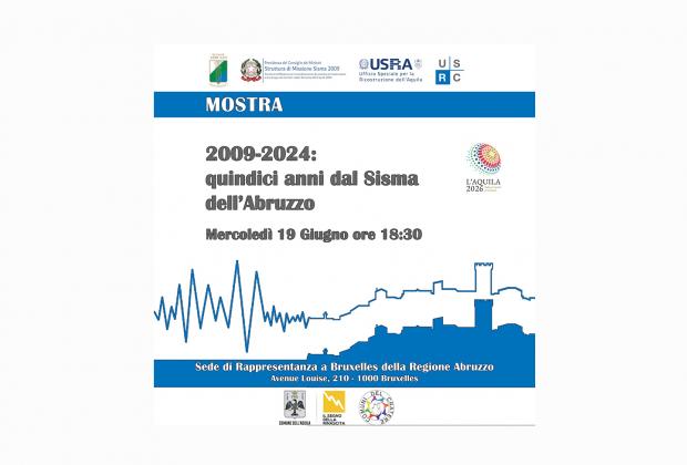 L'Aquila 2009-2024: la ricostruzione 15 anni dopo il sisma in mostra nella Capitale Europea